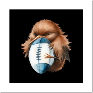 Lucky Rugby New Zealand Kiwi Posters and Art